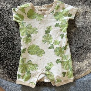 Burt’s Bees Baby Lillypad Onesie Romper